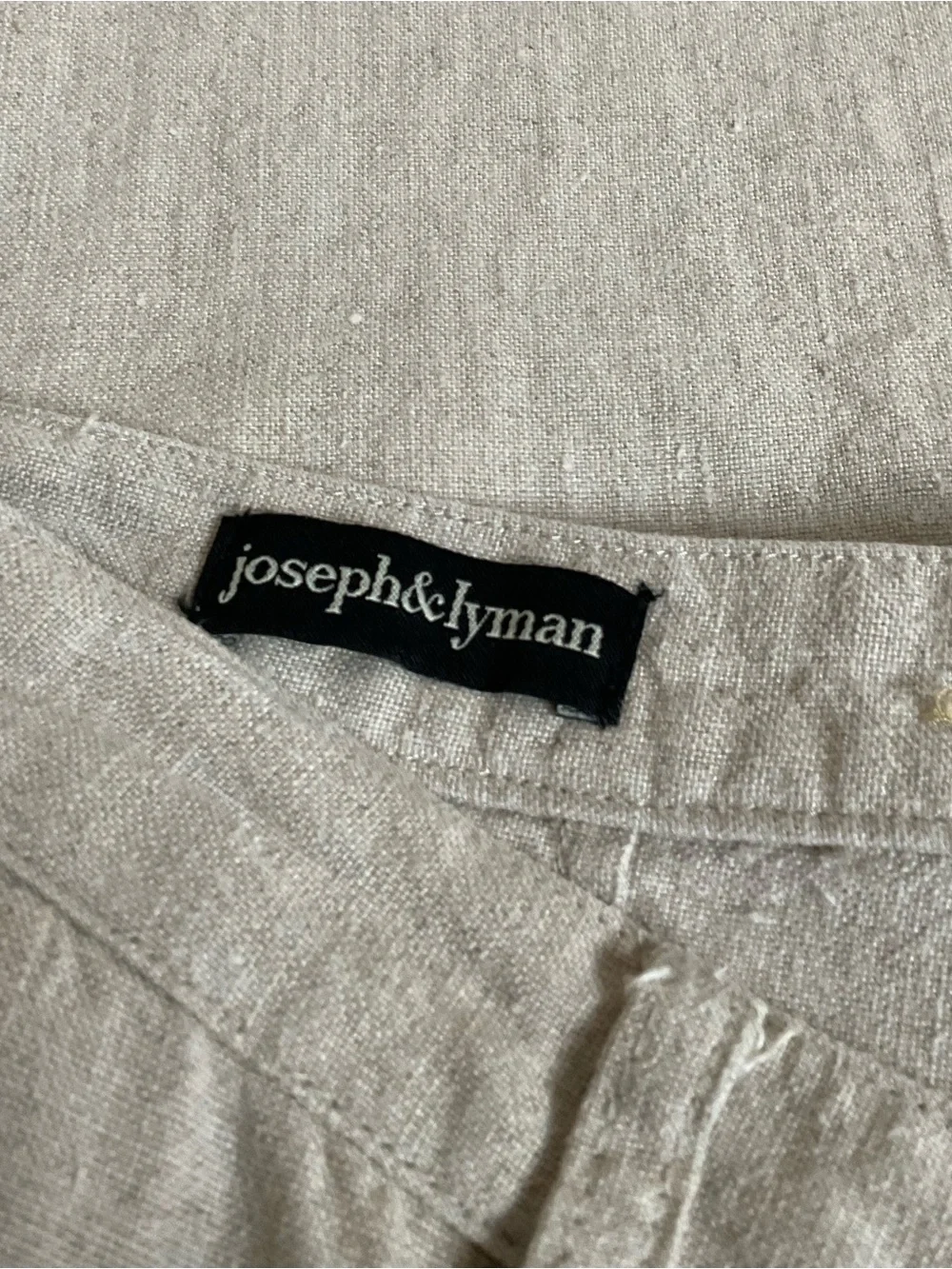 Joseph & Lyman 100% Linen Pants